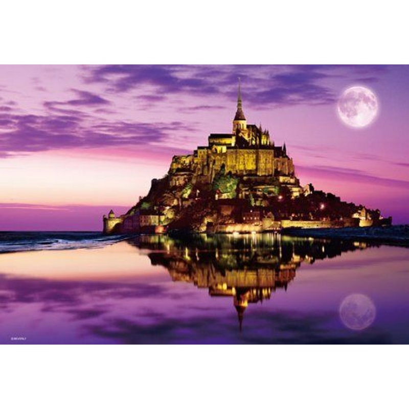 Beverly Jigsaw Puzzle M71-830 Mont Saint-Michel in France (1000 S-Pieces)