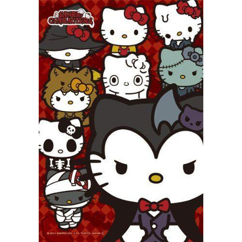 Ensky 150-293 Jigsaw Puzzle Hello Kitty Vampire (150 Pieces)