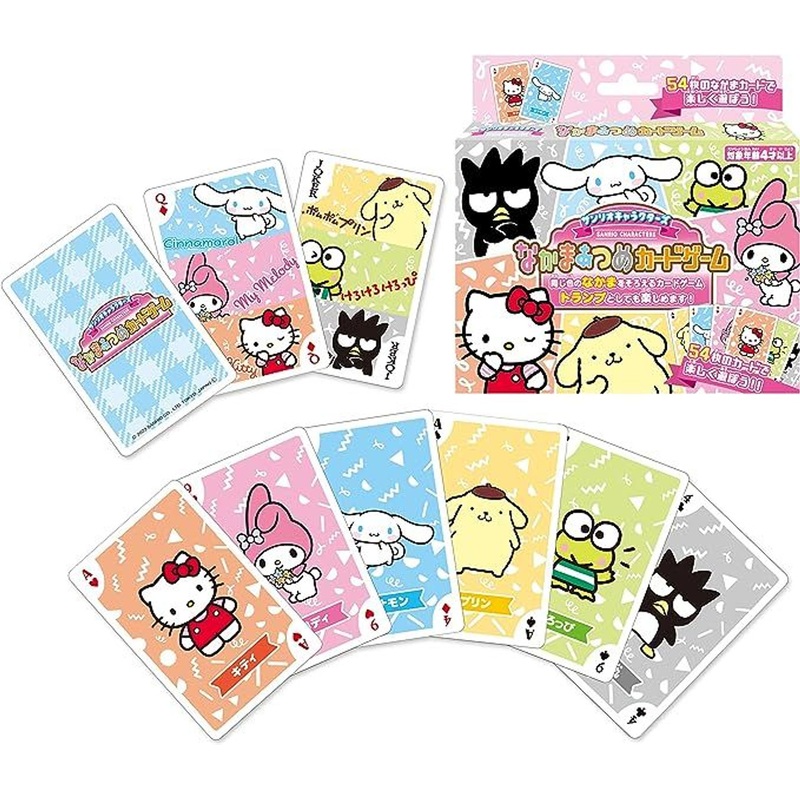 Hanayama Sanrio Characters Nakama Collecting Card Game