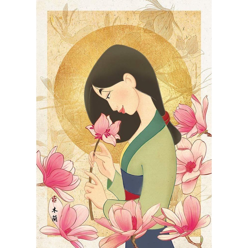 Tenyo D-108-010 Jigsaw Puzzle Fragrance of Flowers (Mulan) (108 Pieces)