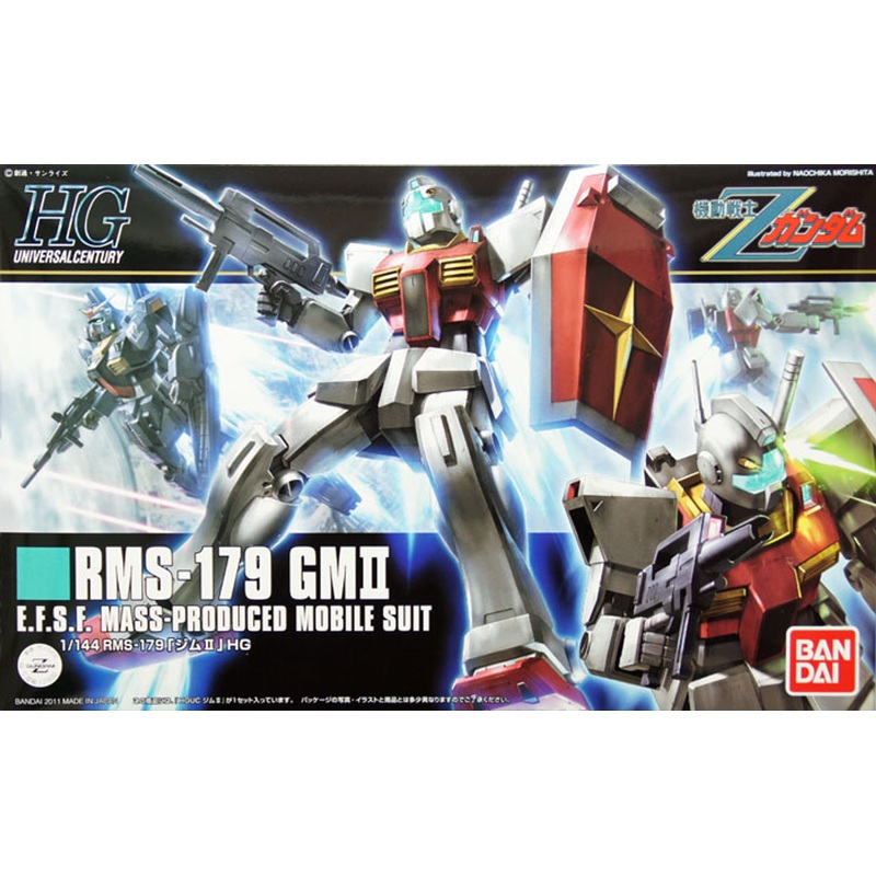Bandai HGUC 131 Gundam RMS-179 GM II 1/144 Scale Kit