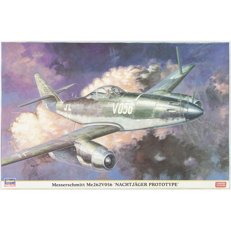 Hasegawa 08237 Messerschmitt Me262V056 Nachtjager Prototype 1/32 Scale Kit