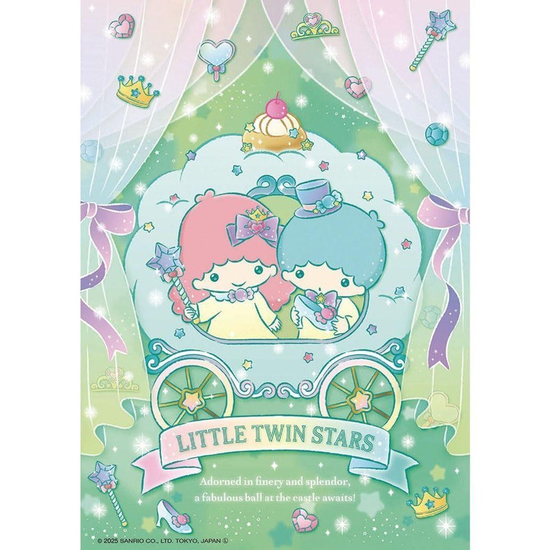 Jigsaw Puzzle 108-216 The Little Twin Stars’ Glittering Ball (108 Pieces)