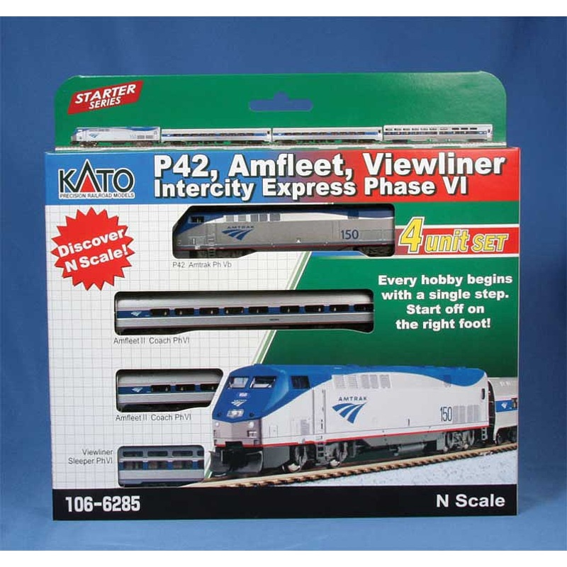 N P42 Amfleet Viewliner 4unit Lighted