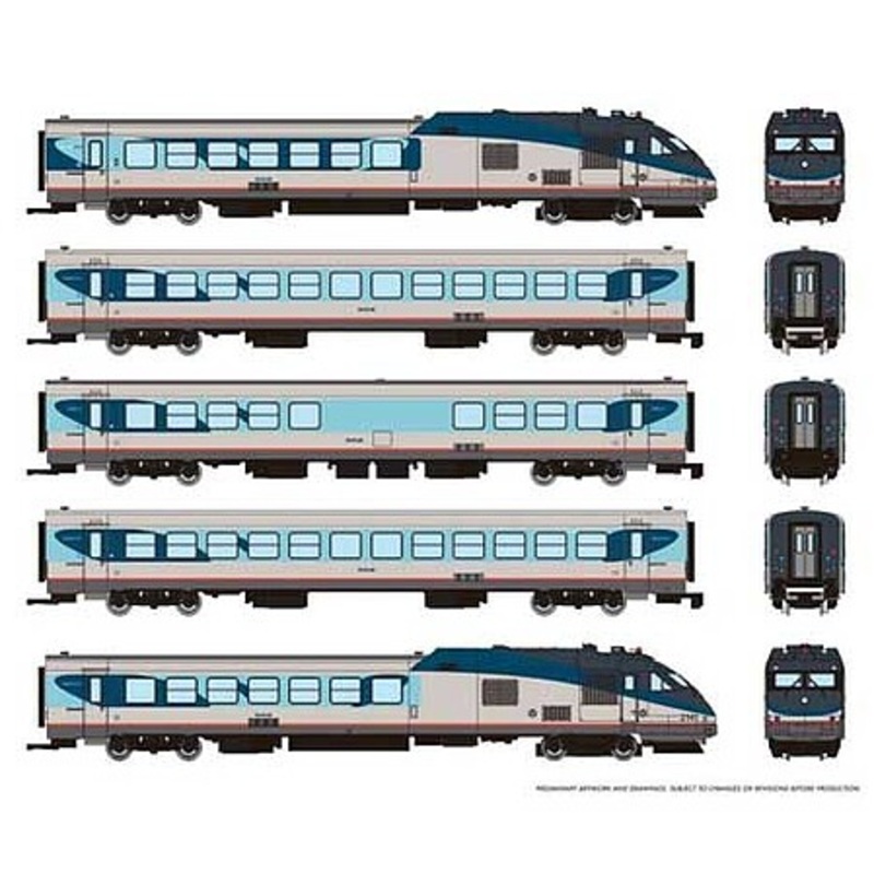 N Turbo Liner Amtrak Ph-V Set
