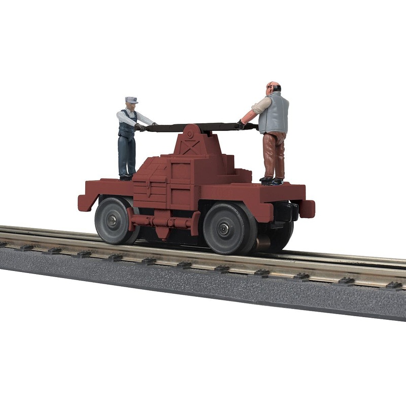 O M.O.W. HAND CAR MAROON