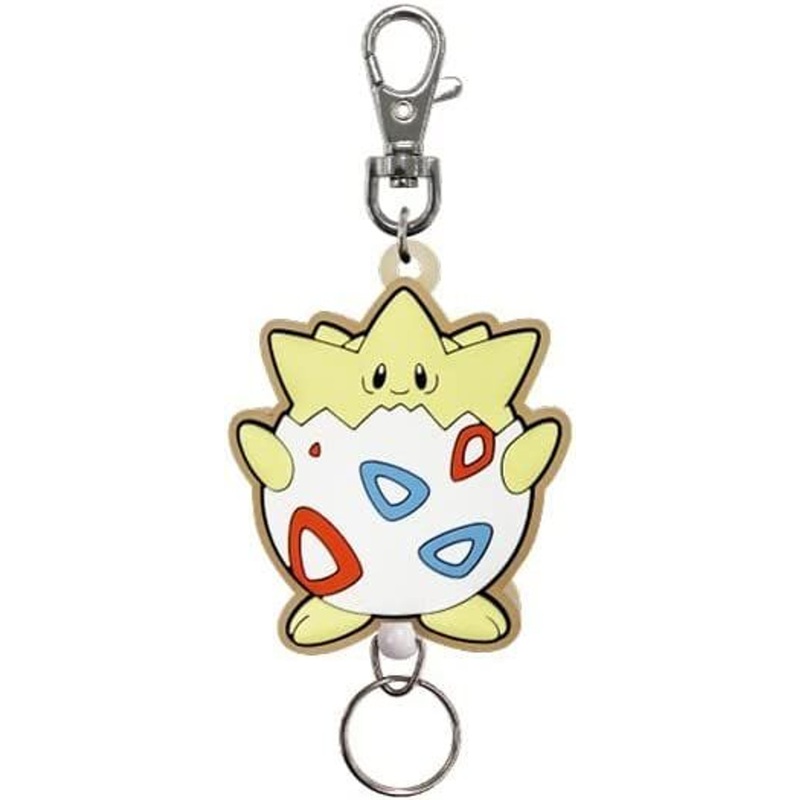 SK JAPAN Pokemon Rubber Reel Keychain – Togepi