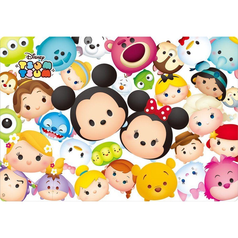 Tenyo DC-60-126 Jigsaw Puzzle Everyone loves it! (Tsum Tsum) (60 Pieces)