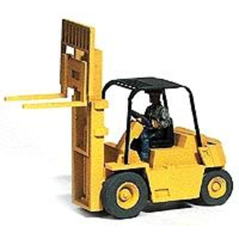 V80E Forklift w/Operator Figure (Unpainted Kit)