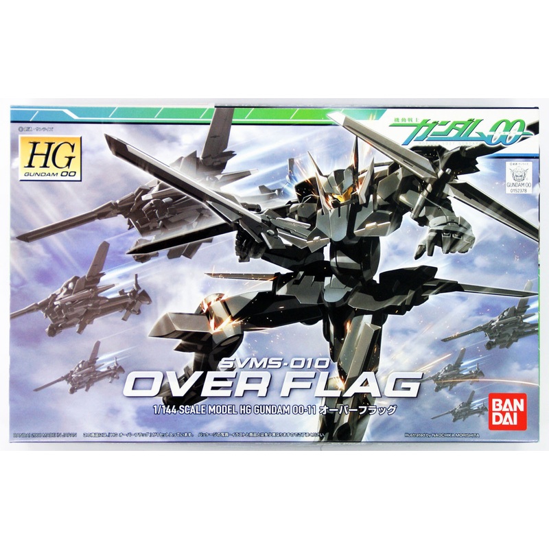 Bandai HG OO 11 SVMS-010 OVER FLAGS 1/144 Scale Kit