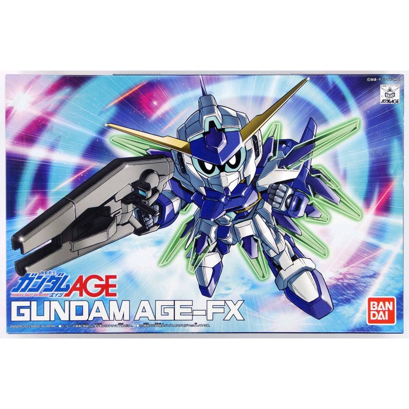 Bandai SD BB 376 Gundam Gundam Age-FX Plastic Model Kit