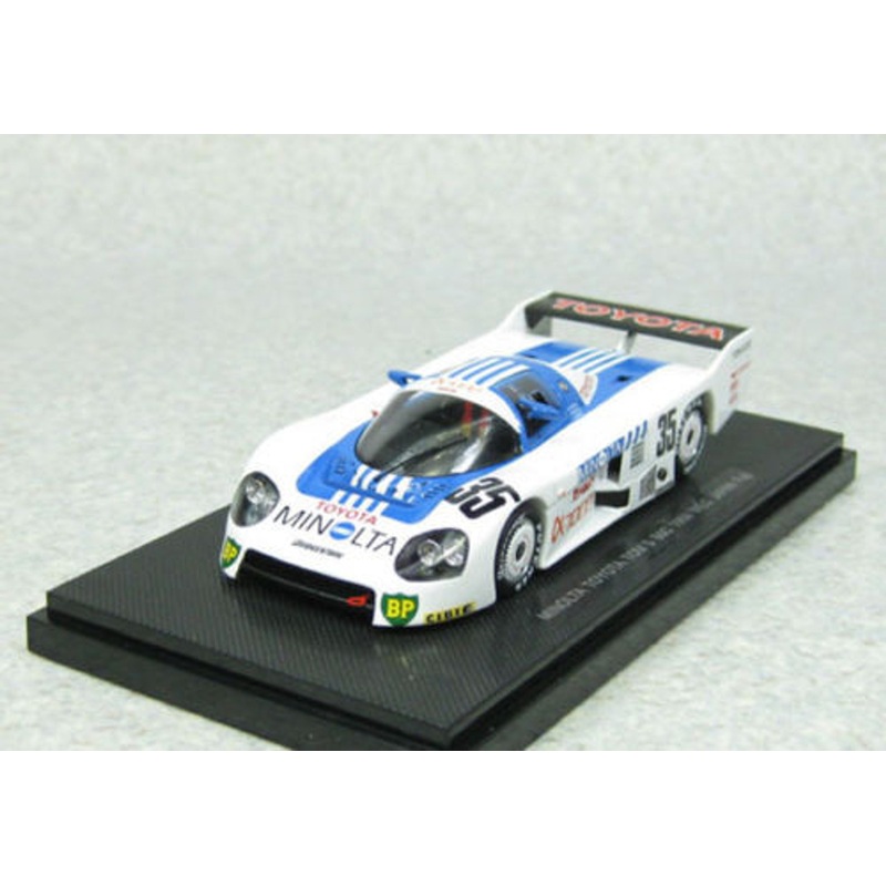 Ebbro 44242 Minolta Toyota TOM’S 86C 1986 WEC JAPAN Fuji No.35 Blue 1/43 Scale