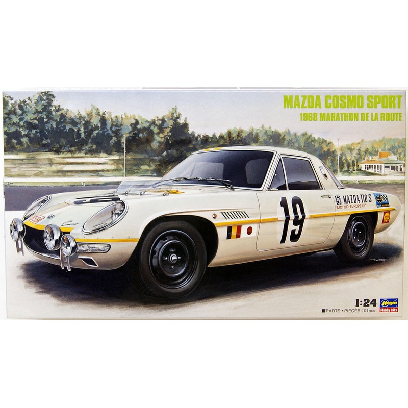 Hasegawa 20274 Mazda Cosmo Sport (1968) Marathon de la Route 1/24 Scale Kit