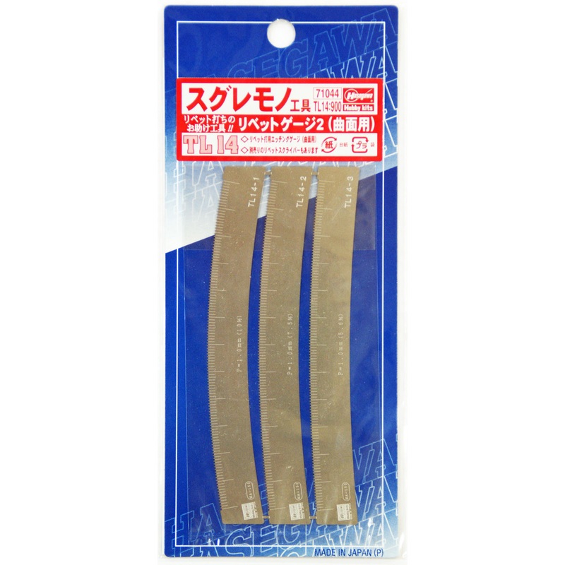 Hasegawa TL-14 Rivet Gauge 2 for Curved Surface