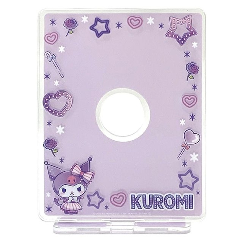 Morimotosangyo Sanrio Mini Acrylic Photo Stand Kuromi