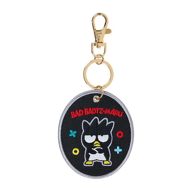 Sanrio Embroidery Patch Keychain (Character Award First Edition) Bad Badtz-Maru