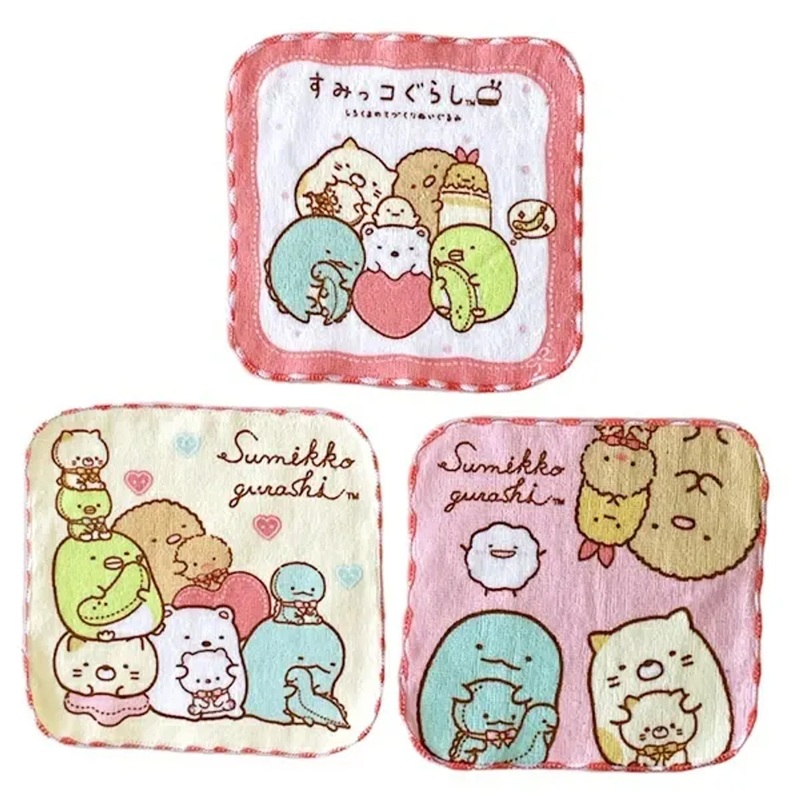 Sumikko Gurashi Mini Towel 3pcs – Lovely Friends