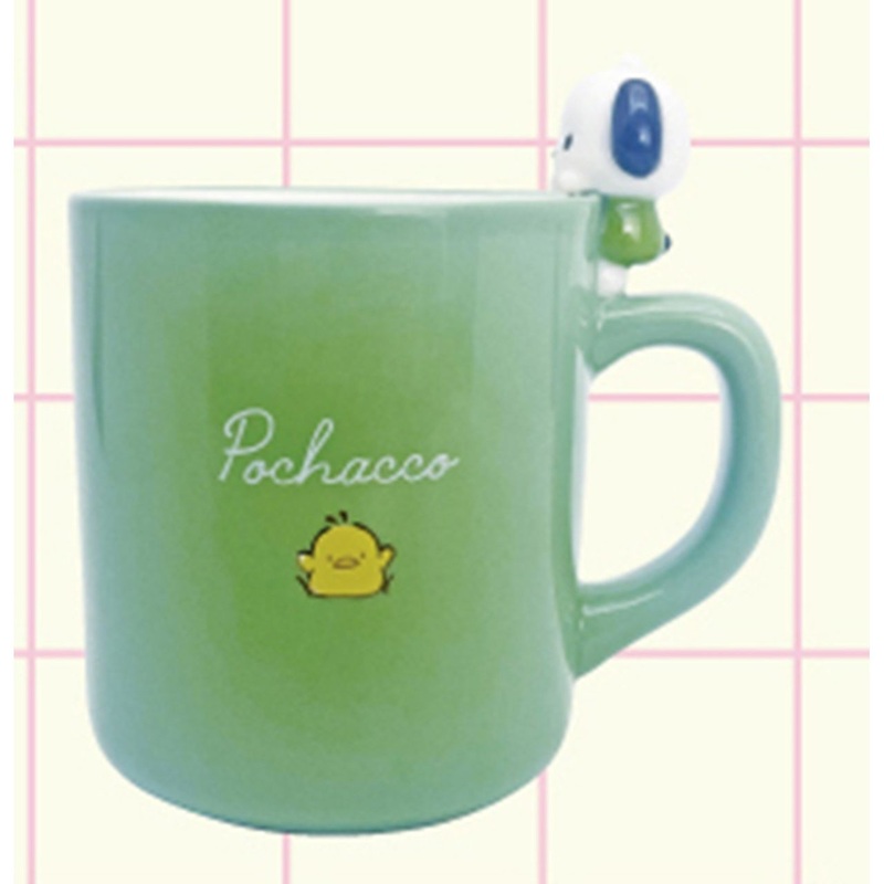 Sun Art Sanrio Mug with Figure Pochacco