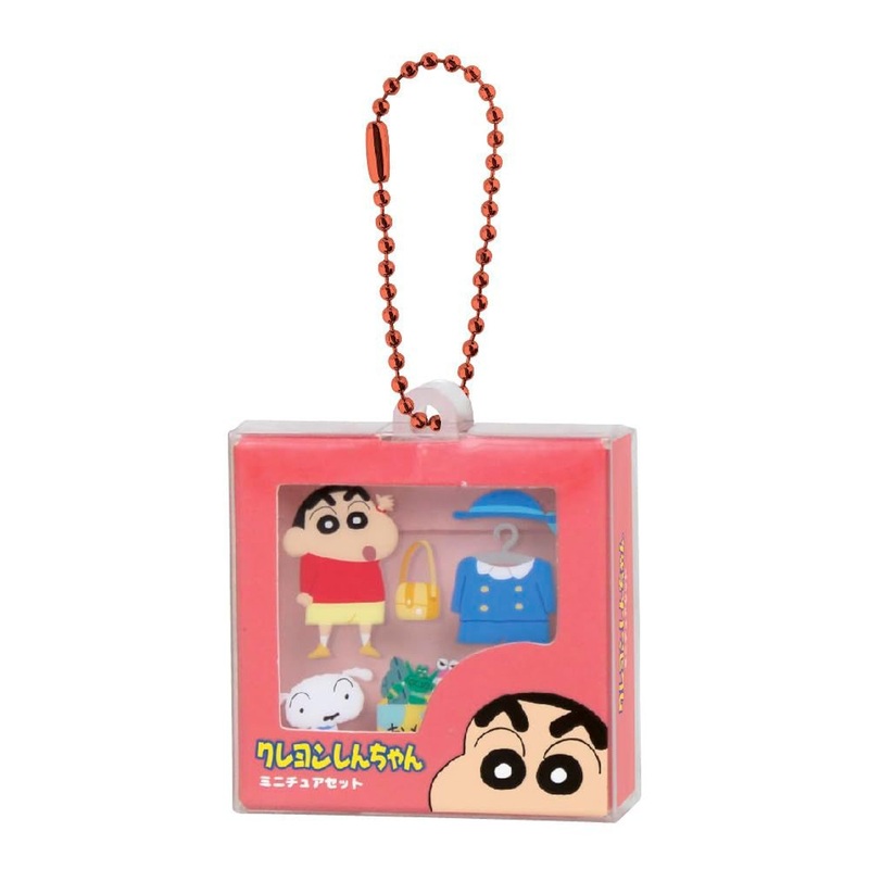 T’s Factory Shin-chan Package Style Miniature Keychain Crayon Shin-chan