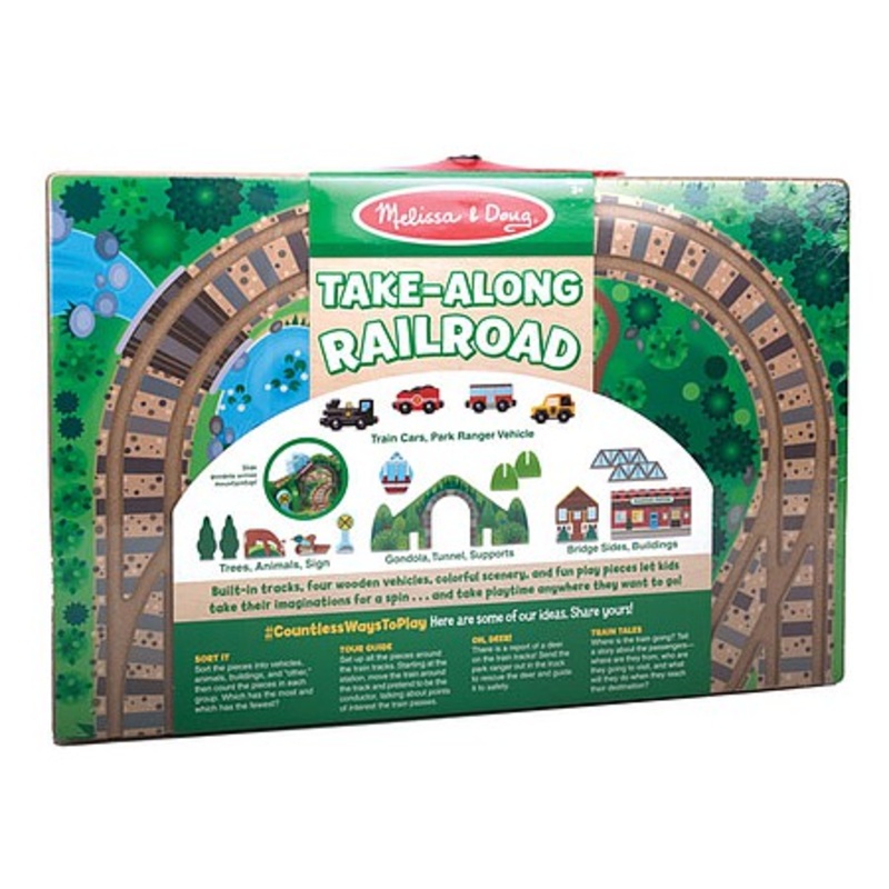 Take Along Tableotp Wooden Railroad