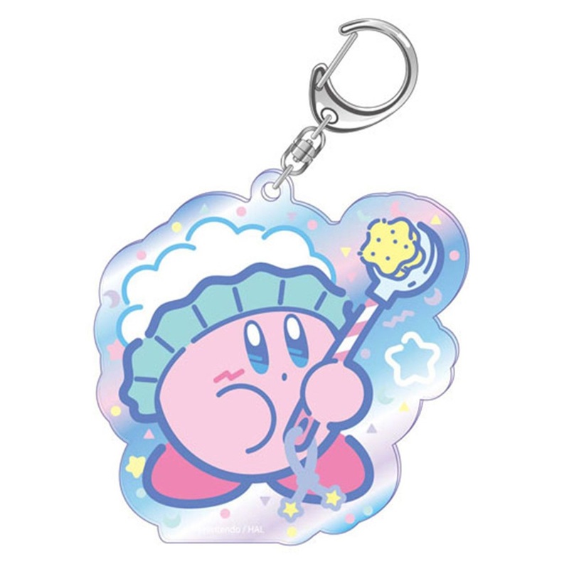 TwinCre Keychain Kirby from the Stars Bath Time