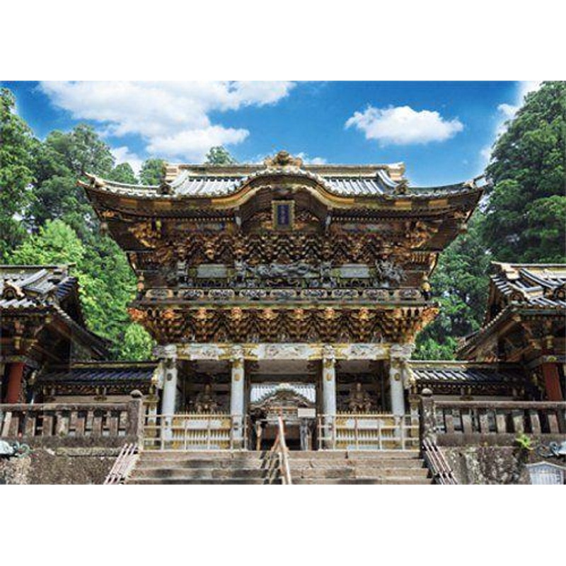 Yanoman 05-948 Jigsaw Puzzle Toshogu Shrine Yomeimon – The Splendor of the Shogunate House (500 Pieces)