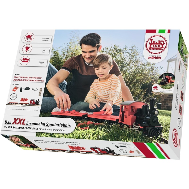 Building Block Train Set – G-Scale