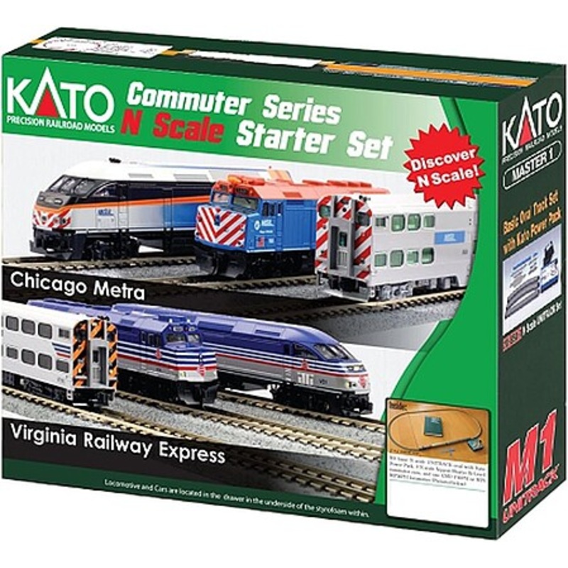 F40PH Commuter Train Starter Set – Metra