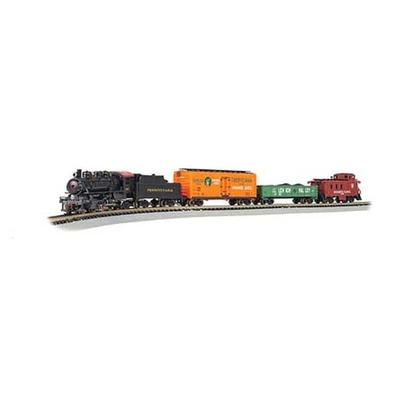 N Keystone PRR Freight Set/2-6-2