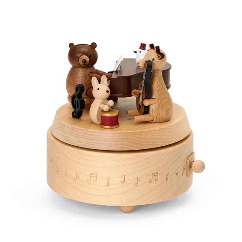 Sanrio Wooden Music Box – A Musical Band
