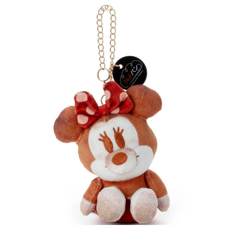 Takara Tomy Nui Punch Chain Strap MC Sitting Minnie Mouse