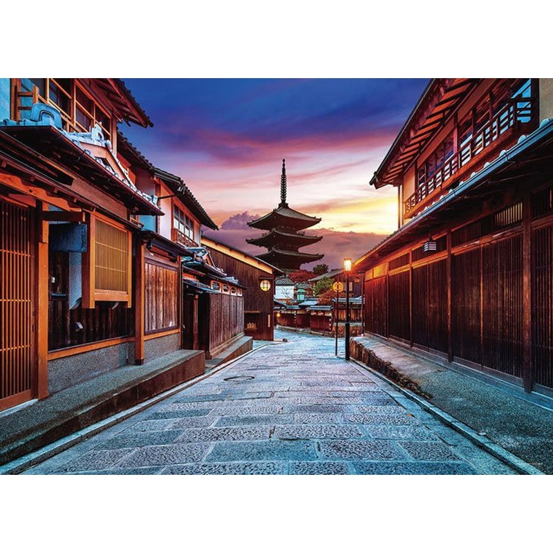 Yanoman Jigsaw Puzzle Yasaka-dori (Kyoto) (500 Pieces)