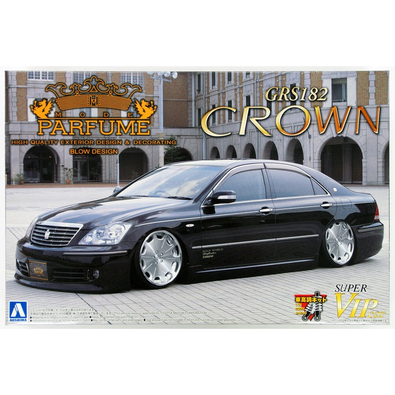 Aoshima 46814 Toyota Crown (GRS182) Mode Parfume Styling 1/24 Scale Kit