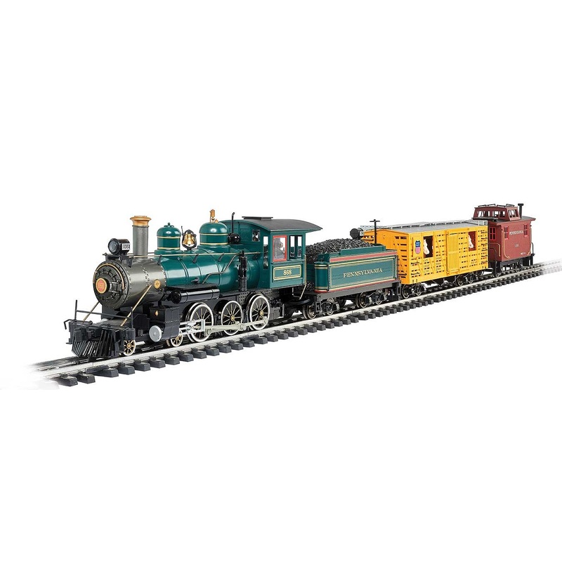 Cowcatcher Elec Train Set – G-Scale