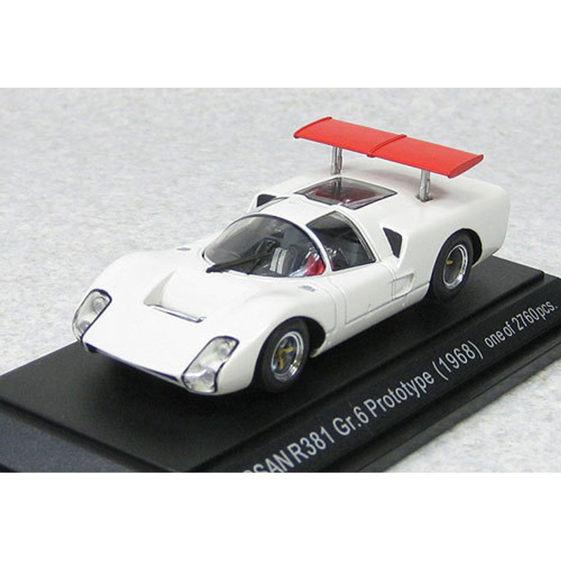 Ebbro 44723 Nissan R381 Group 6 1968 Prototype (White) 1/43 Scale