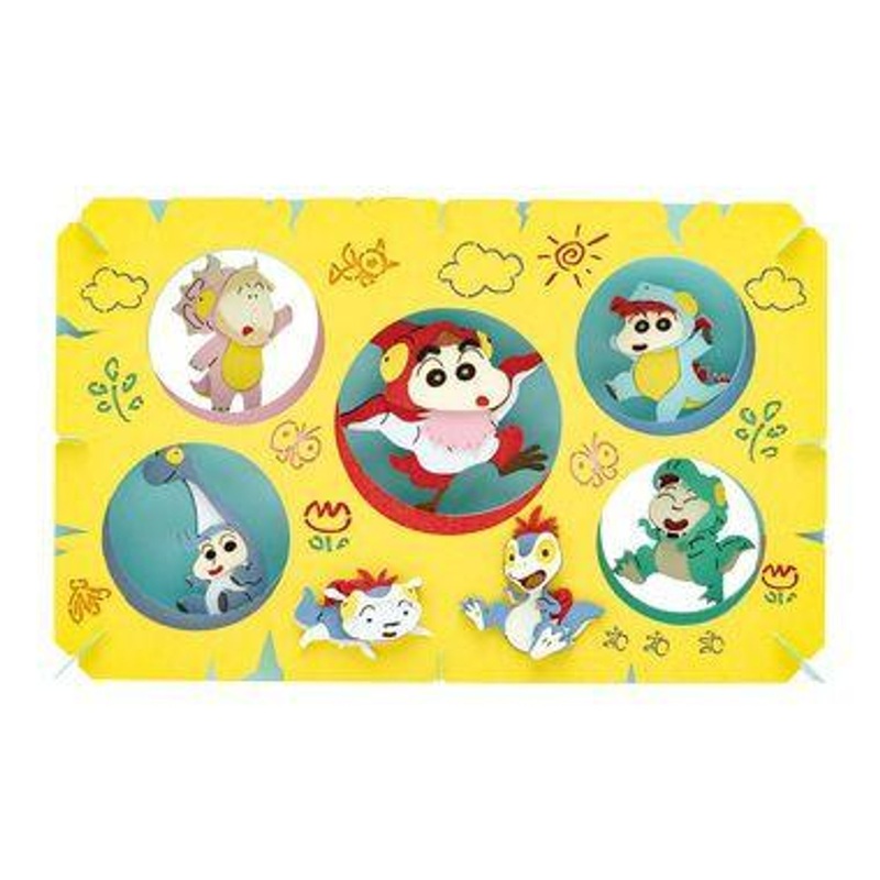 Ensky PAPER THEATER Our Dinosaur Diary (Crayon Shin-chan)