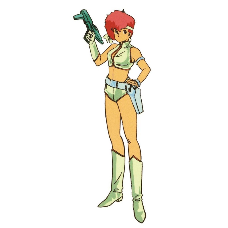 Hasegawa 1/12 Dirty Pair Kay Resin Kit