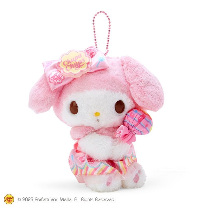 Sanrio Plush Mascot Holder My Melody (Chupa Chups Collaboration Design)