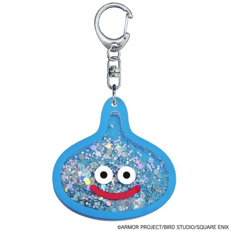 Square Enix Dragon Quest Smile Slime Glitter Kirakira! Key Ring Slime