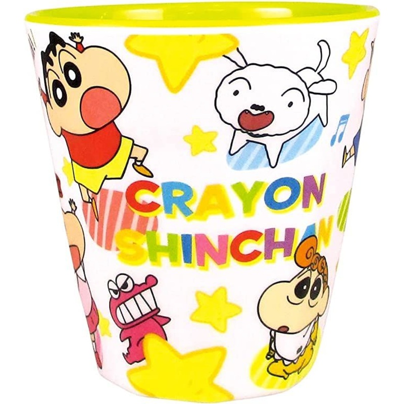 T’s Factory Melamine Cup Crayon Shin-chan Chocobi Shower