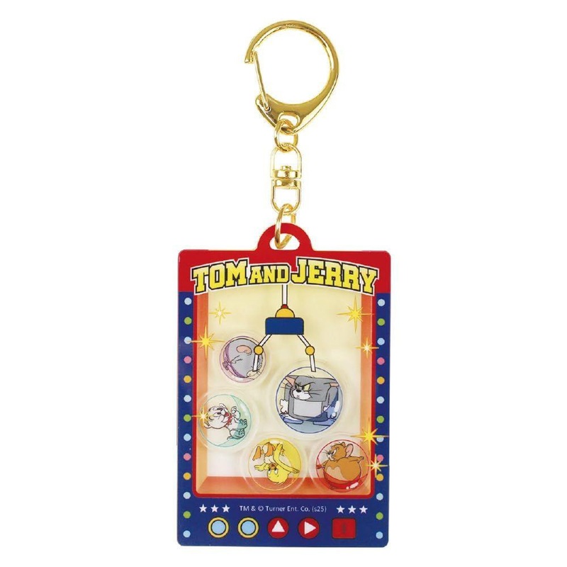 T’s Factory Tom And Jerry Shaka Character Keychain Claw Crane Time / Blue