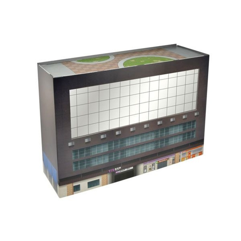 Tomytec Paper Structure P02 Station Building (N scale)