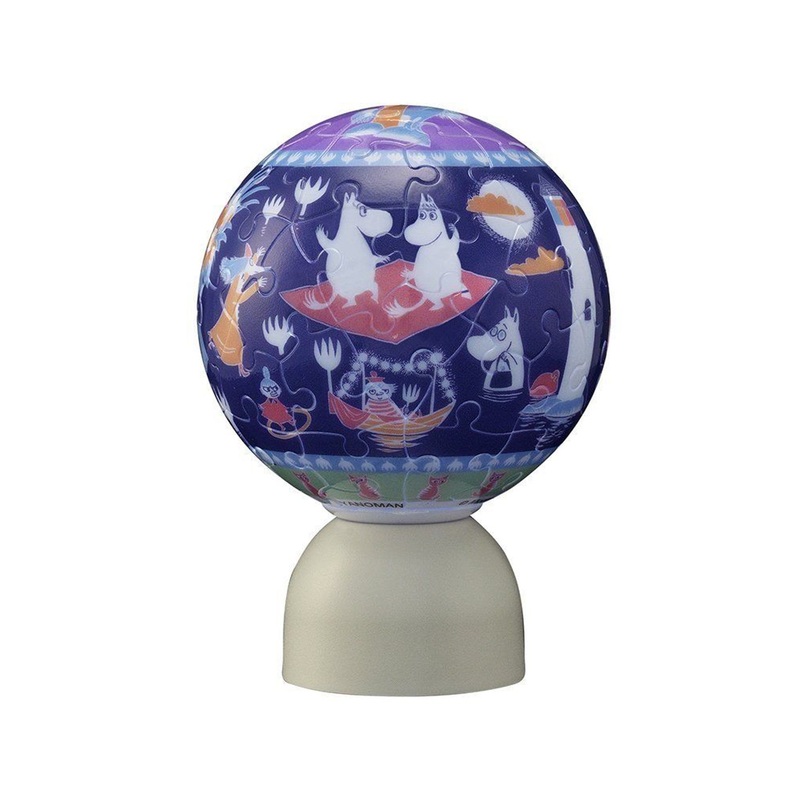 Yanoman 3D LED Lantern Puzzle 2003-469 Moomin (60 Pieces)