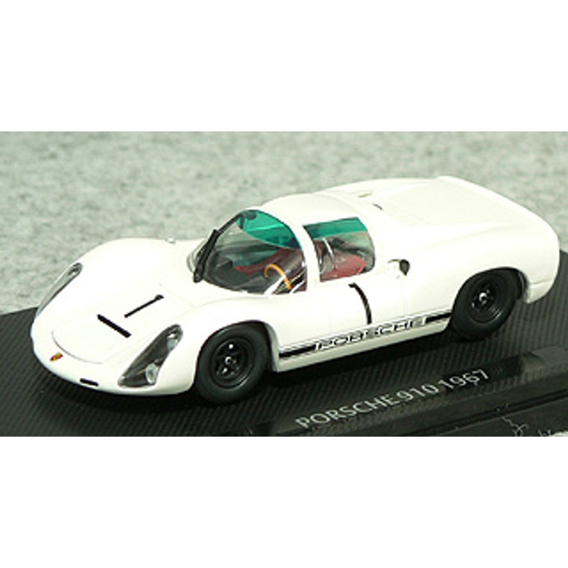 Ebbro 43639 Porsche 910 1967 model launch (White) 1/43 Scale