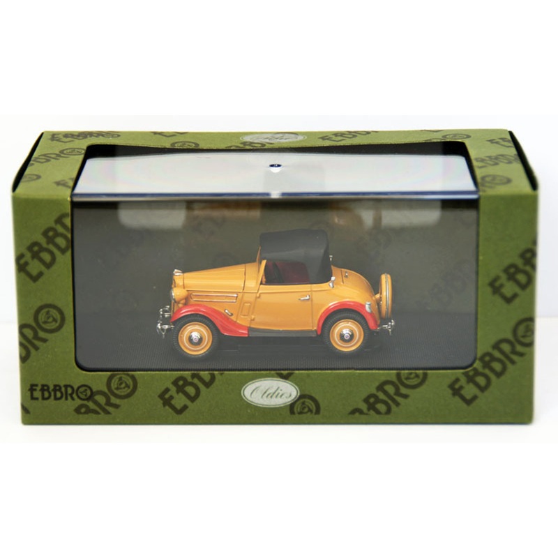 Ebbro 44536 Datsun 17 Roadstar 1938 (Brown) 1/43 Scale