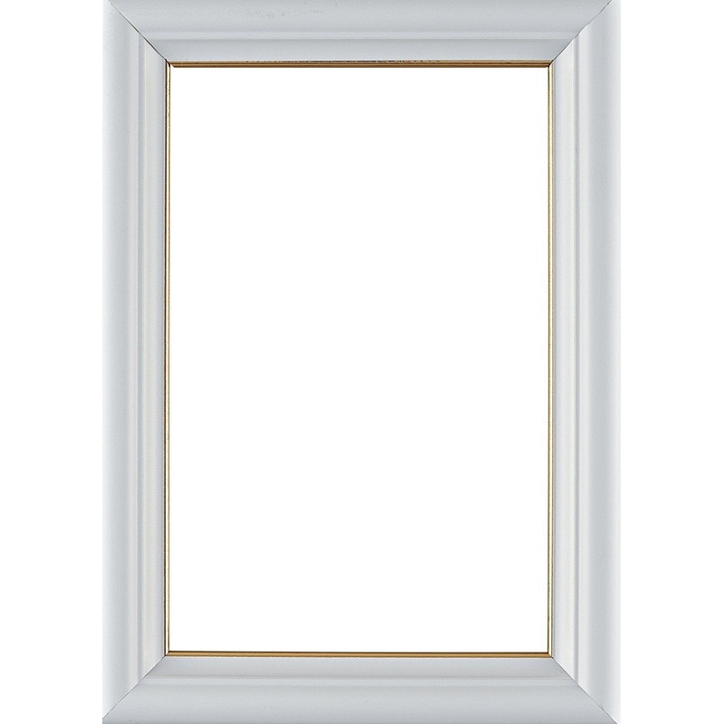 Ensky Jigsaw Puzzle Frame for 126 Pieces Jigsaw White (10×14.7cm)