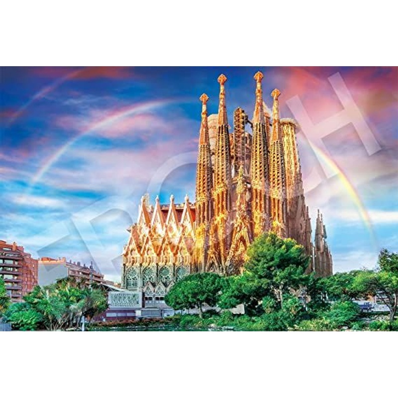 Epoch 09-031s Jigsaw Puzzle La Sagrada Familia (Scenery) (1000 Pieces)