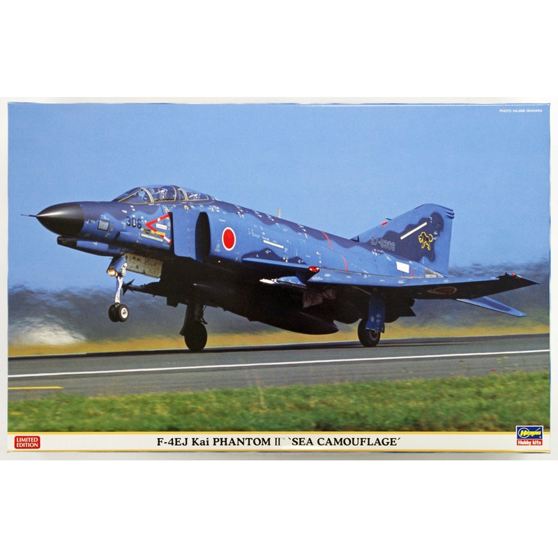 Hasegawa 07392 JASDF F-4EJ Kai Phantom II Sea Camouflage 1/48 Scale Kit