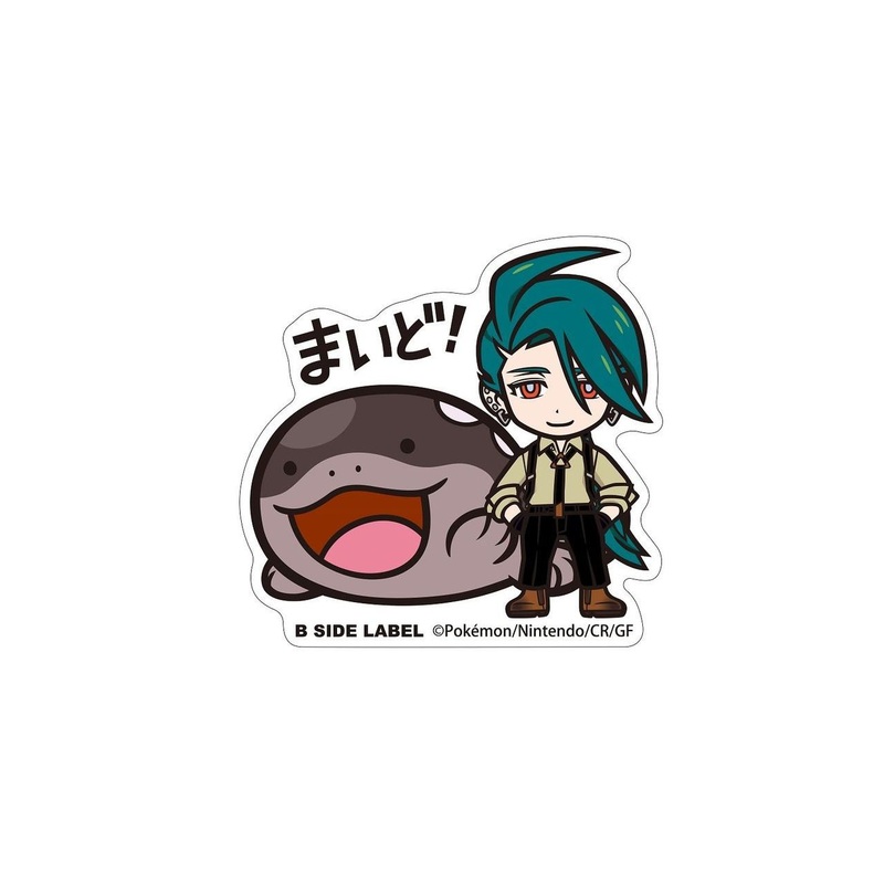 Pokemon Center Original B-Side Label Pokemon Sticker Rika & Clodsire