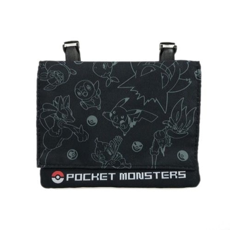 Pokemon Center Original Clip Pouch Black